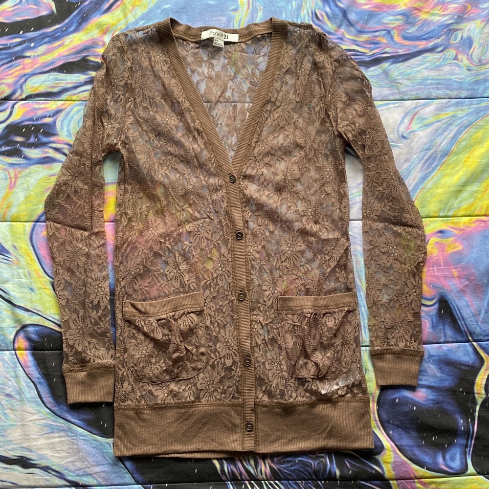 Lace cardigan